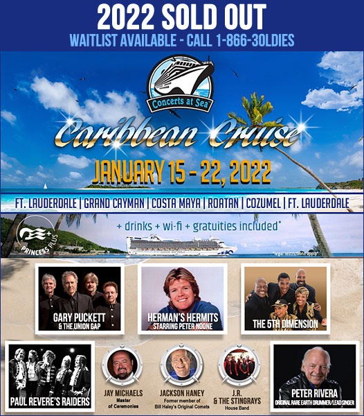 Where The Action Is! Concerts At Sea 50s & 60s Themed Oldies Cruise